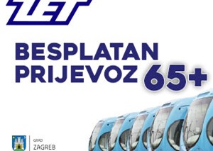 Obavijest za osobe starije od 65 godina – produljenje besplatnih kupona!
